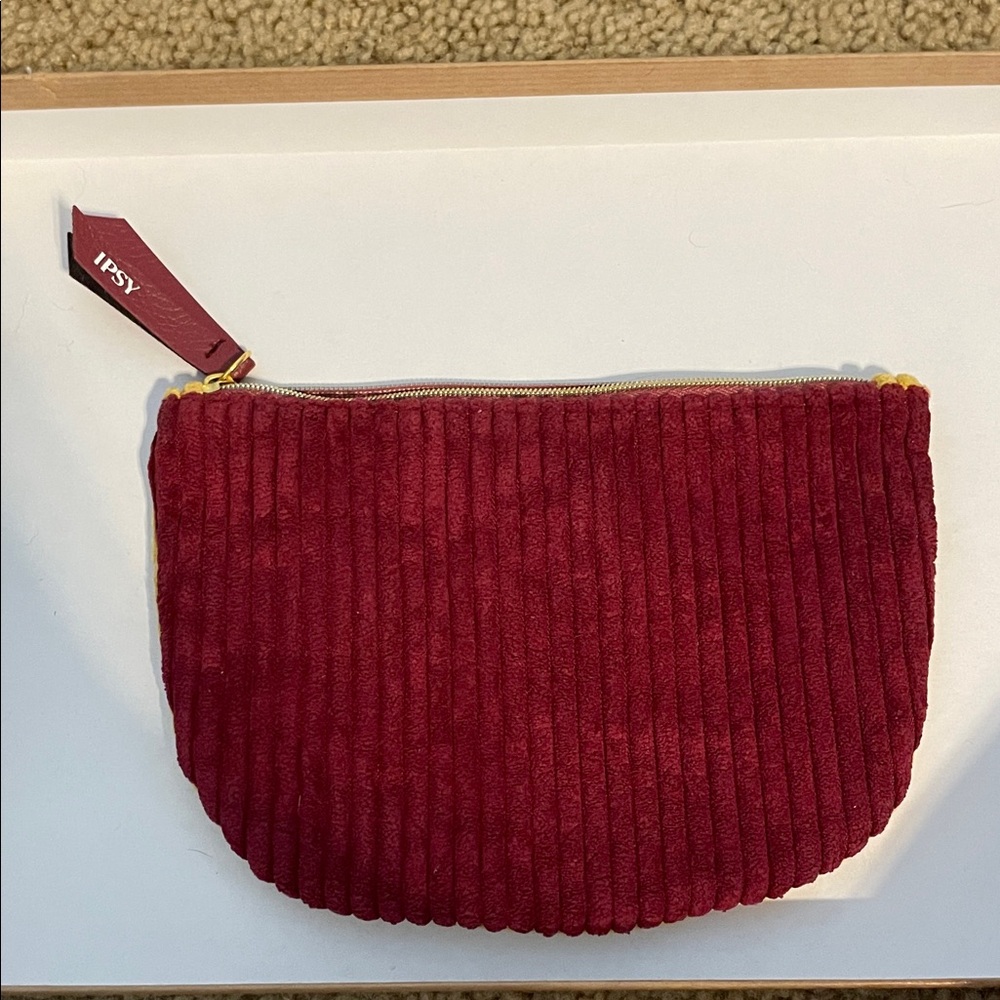 Red and Yellow Clutch Bag